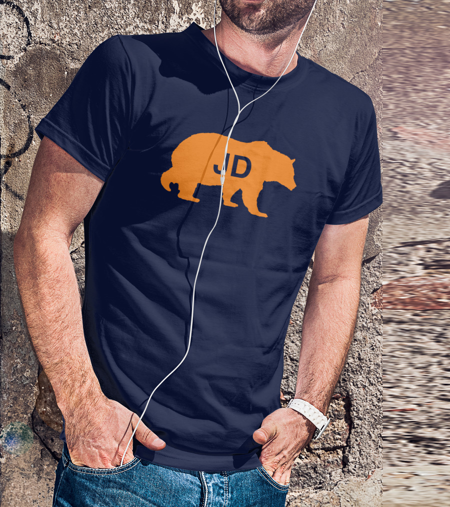 Celebrate JD Orange Bear T-Shirt