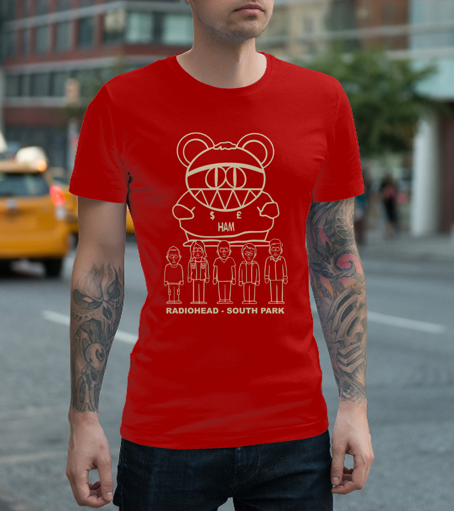RADIOHEAD SOUTH PARK HAM T-Shirt