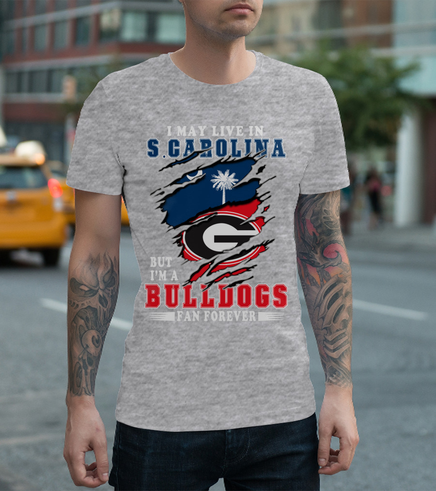 S. Carolina Bulldogs Fan Georgia Forever T-Shirt