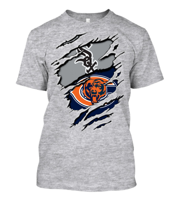 Chicago Bears Whitesox Tear-Through T-Shirt