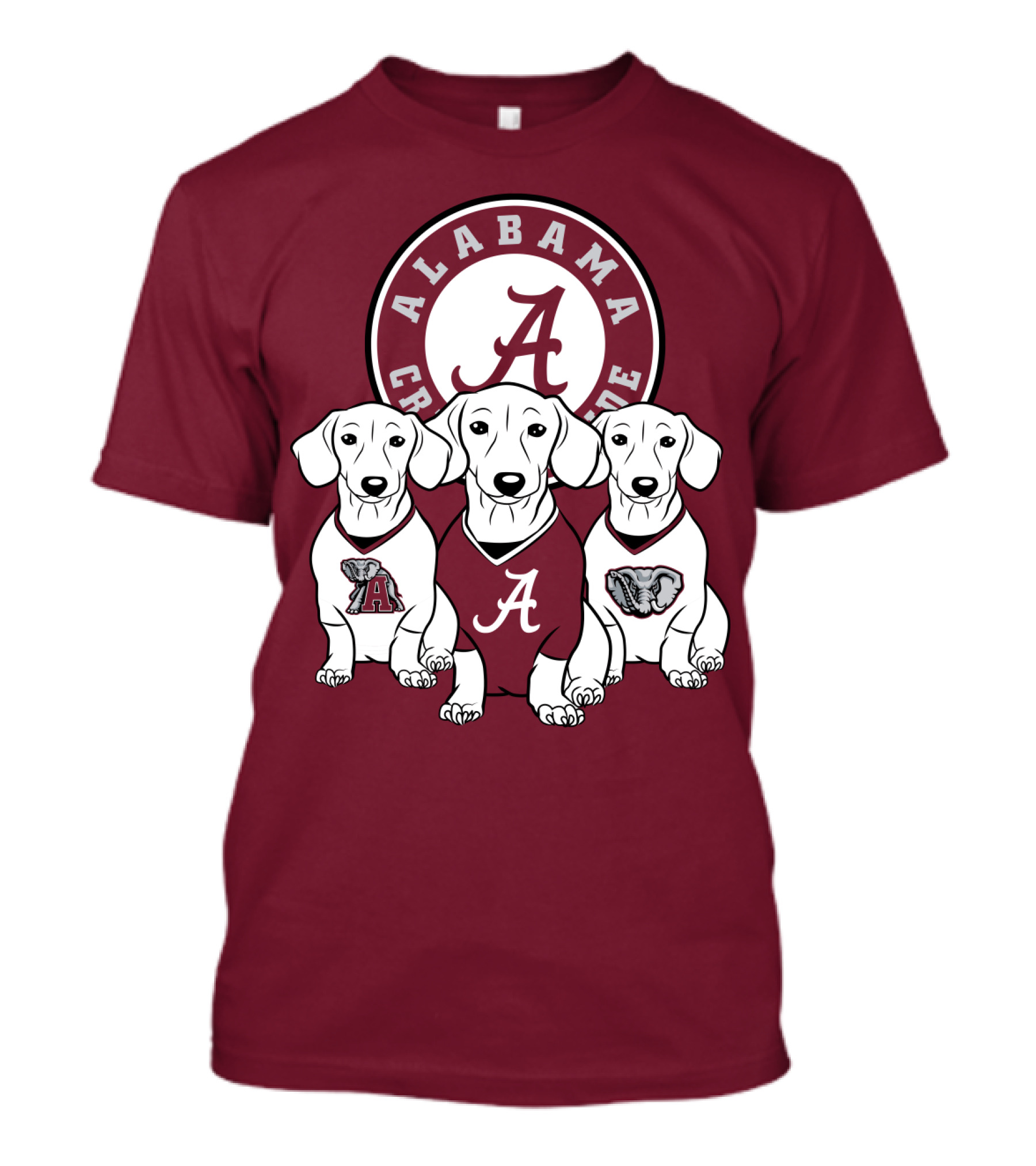 Alabama Crimson Tide Dogs T-Shirt