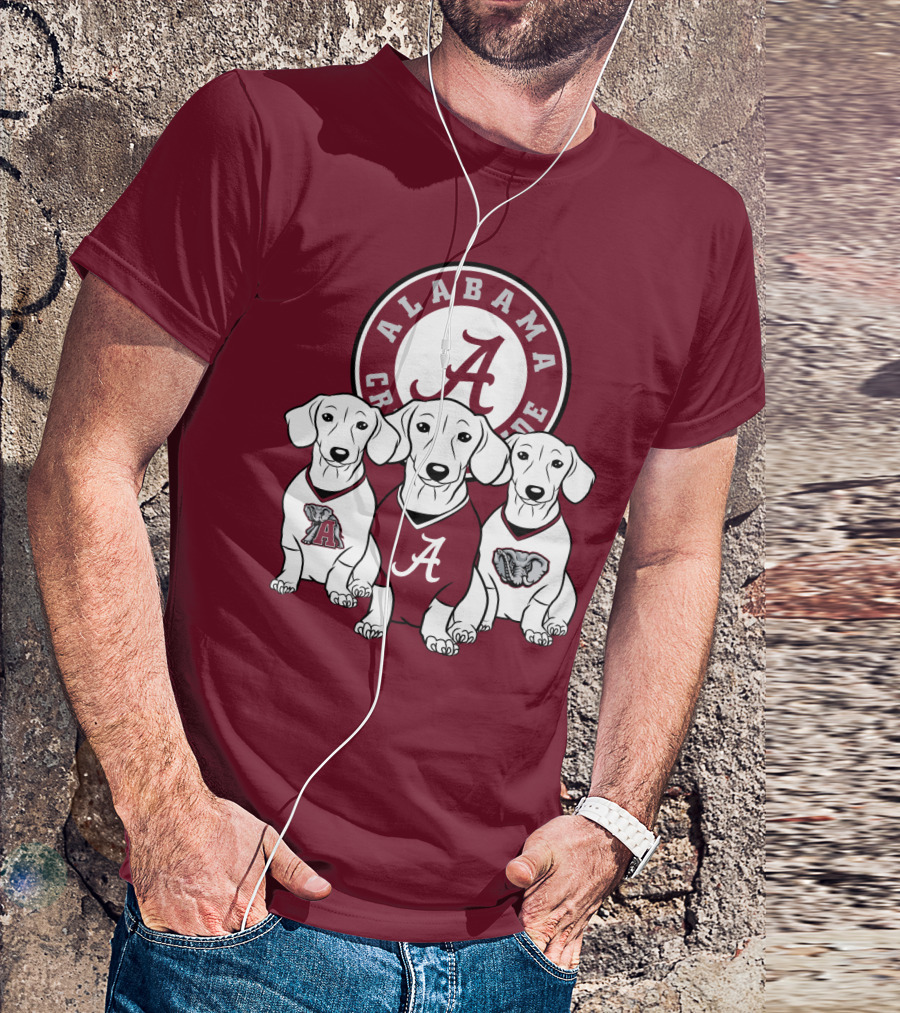 Alabama Crimson Tide Dogs T-Shirt