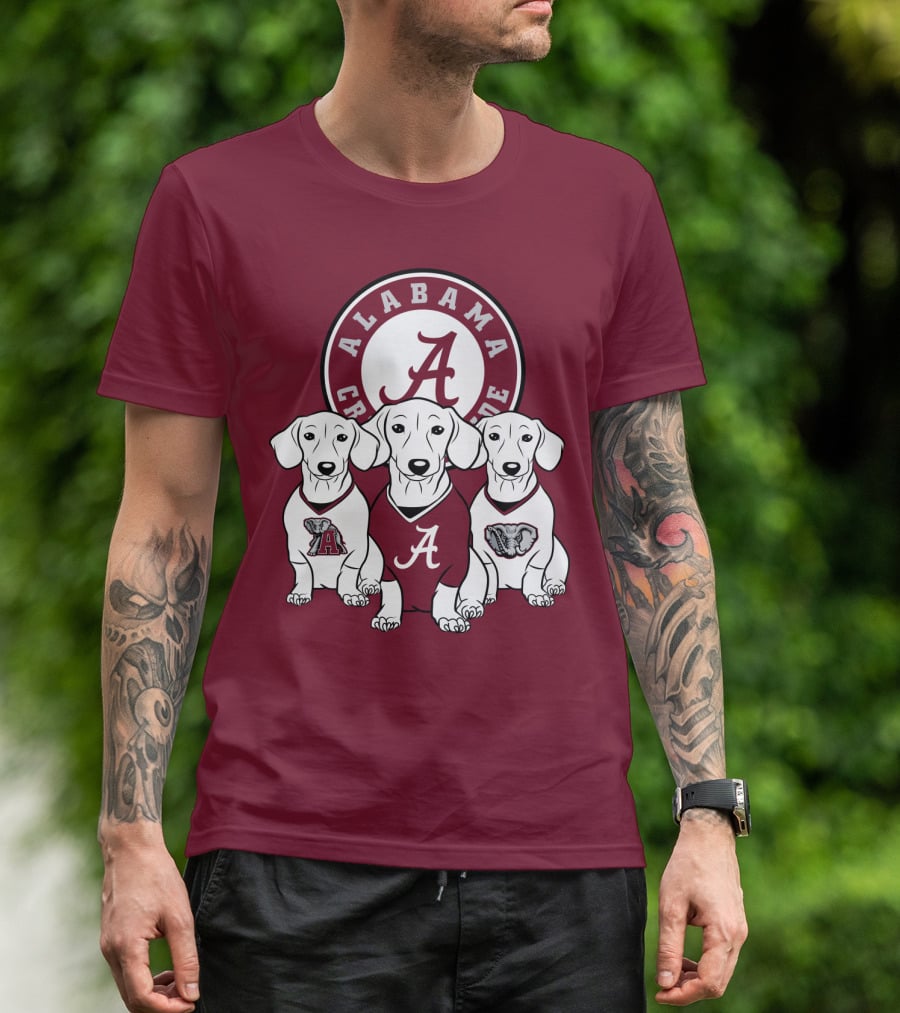 Alabama Crimson Tide Dogs T-Shirt