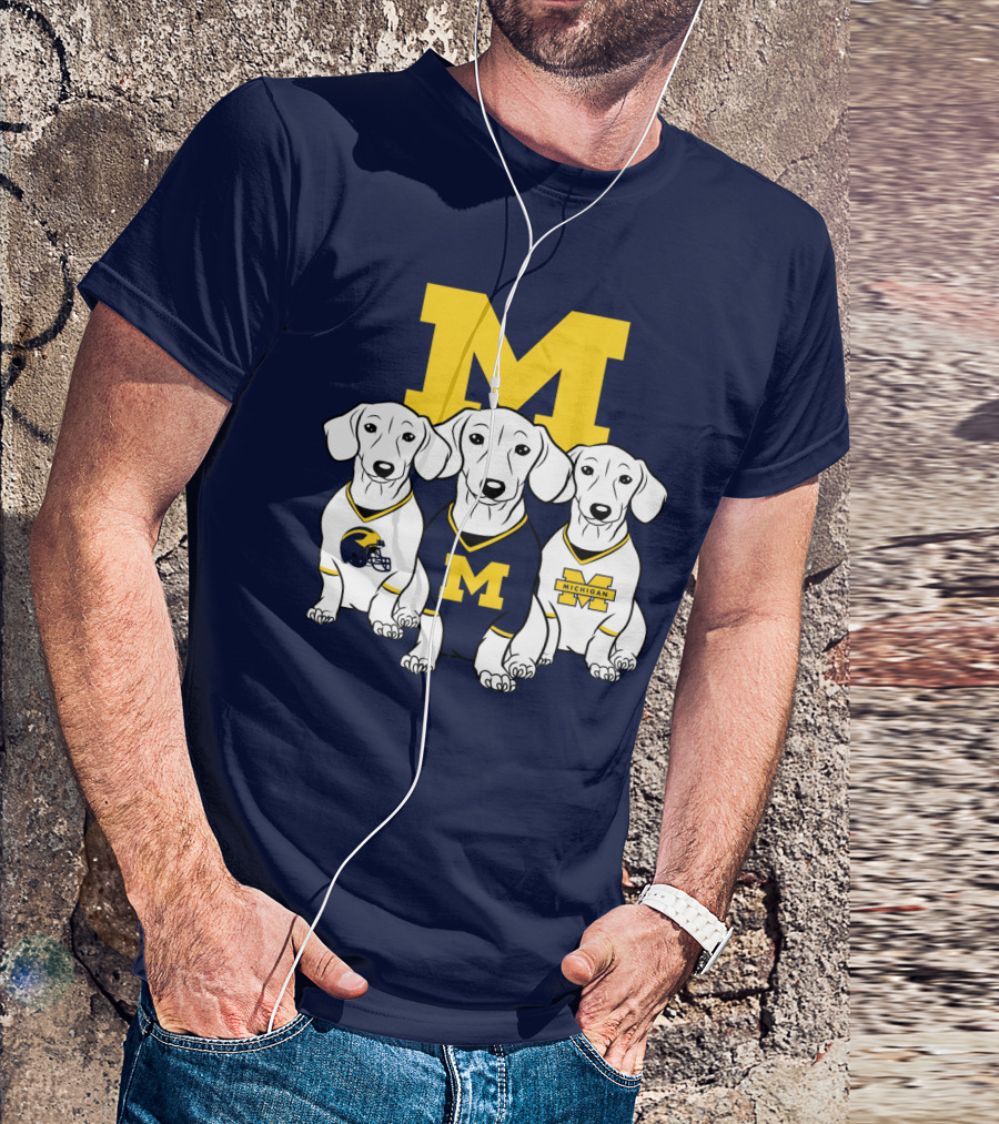 University Of Michigan Dogs T-Shirt