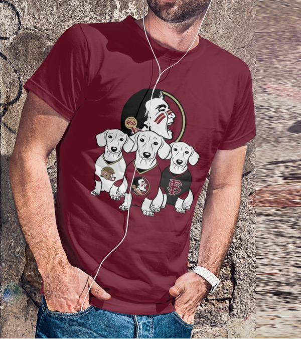 Florida State Seminoles Dogs T-Shirt