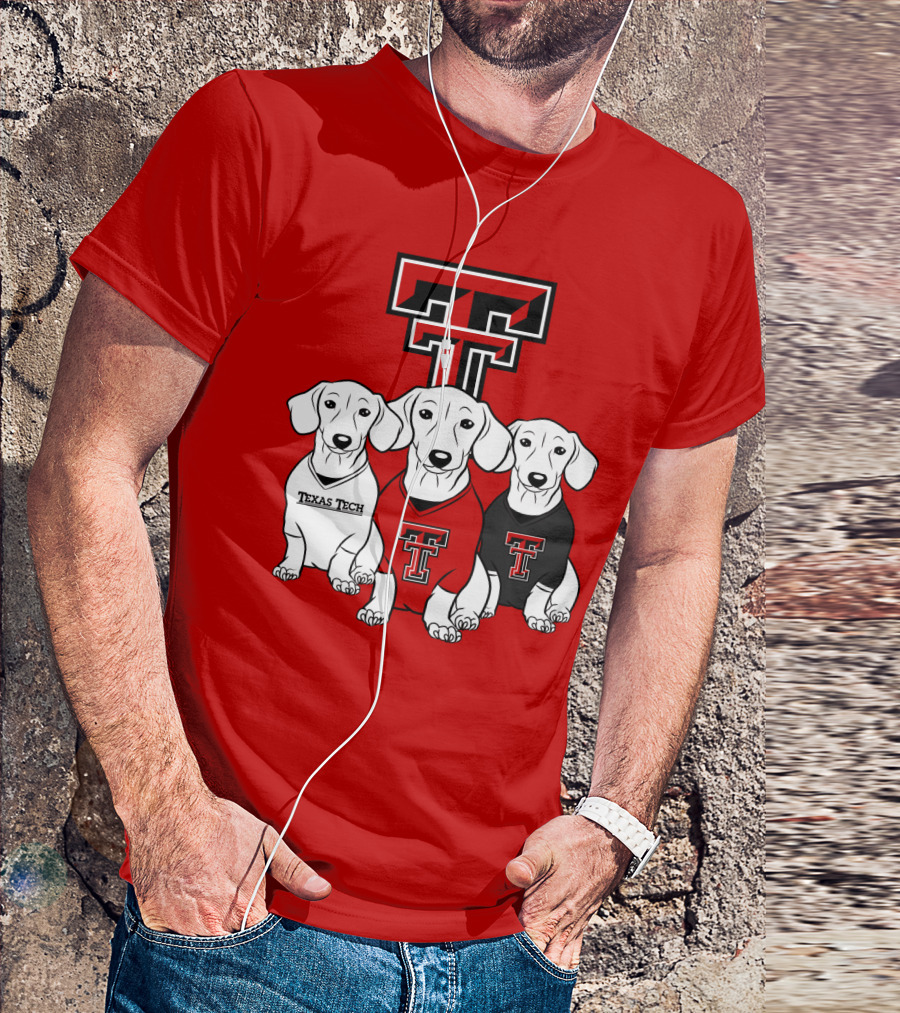 Texas Tech Tt Logo Dogs T-Shirt