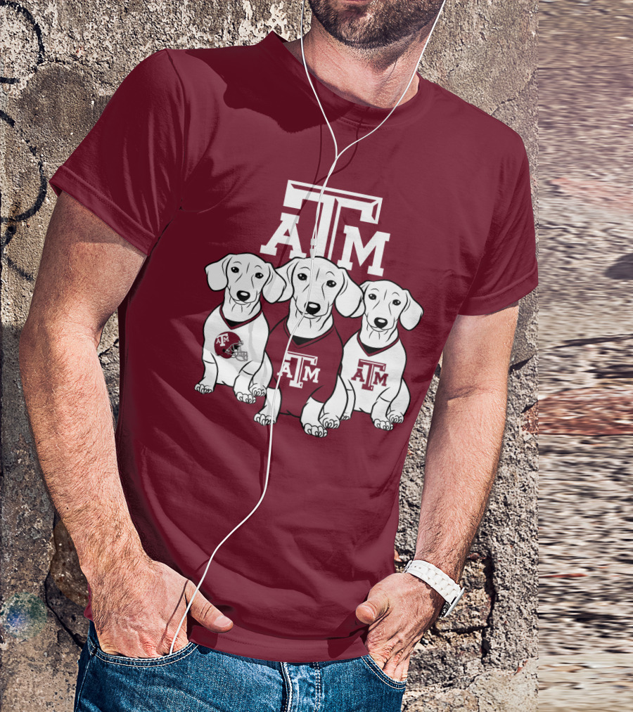 Texas A&M Dog Trio T-Shirt