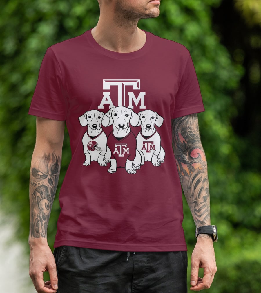 Texas A&M Dog Trio T-Shirt