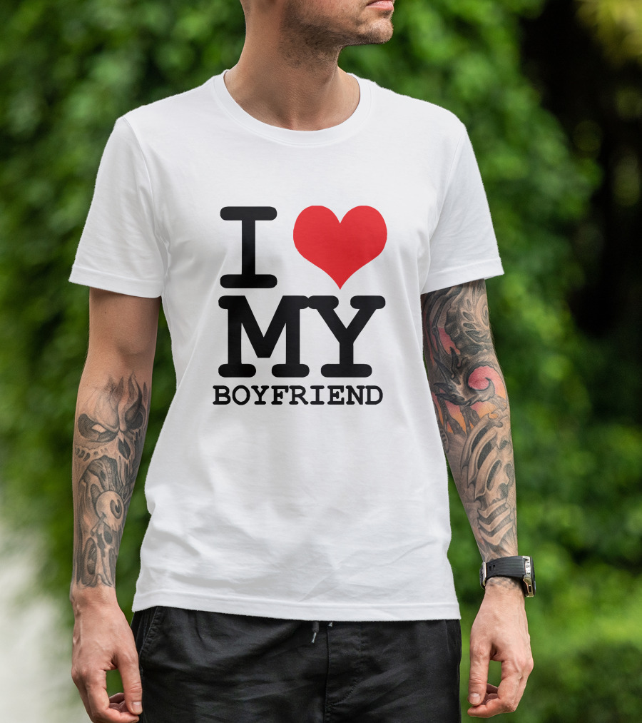 I Heart My Boyfriend T-Shirt