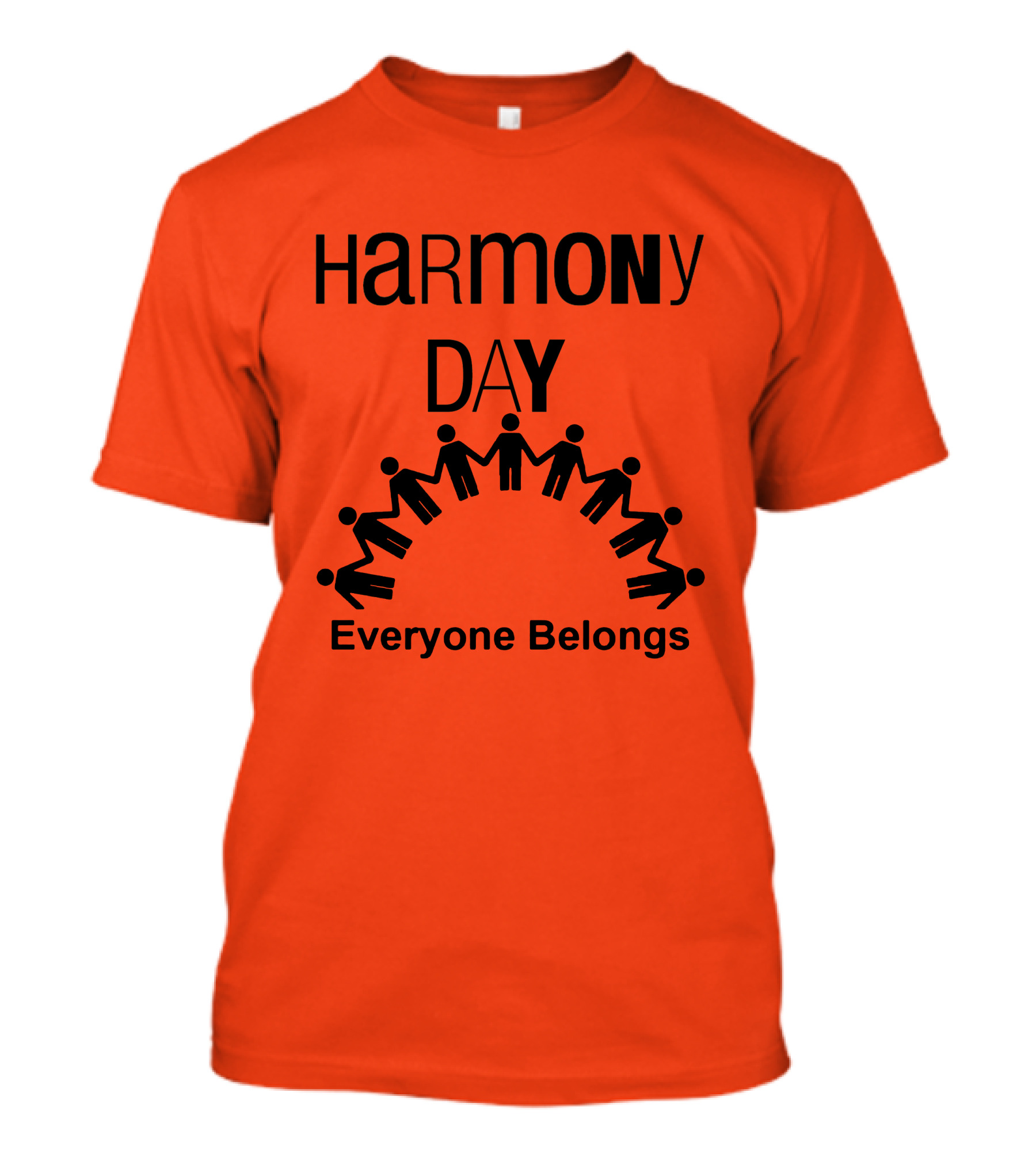 Harmony Day 21 March Everyone Belongs T-Shirt