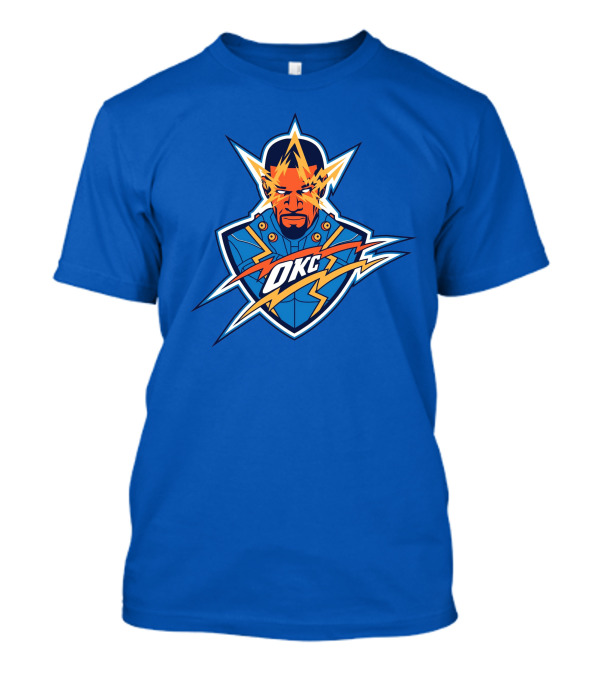OKC Electro NBA Thunder Inspired T-Shirt