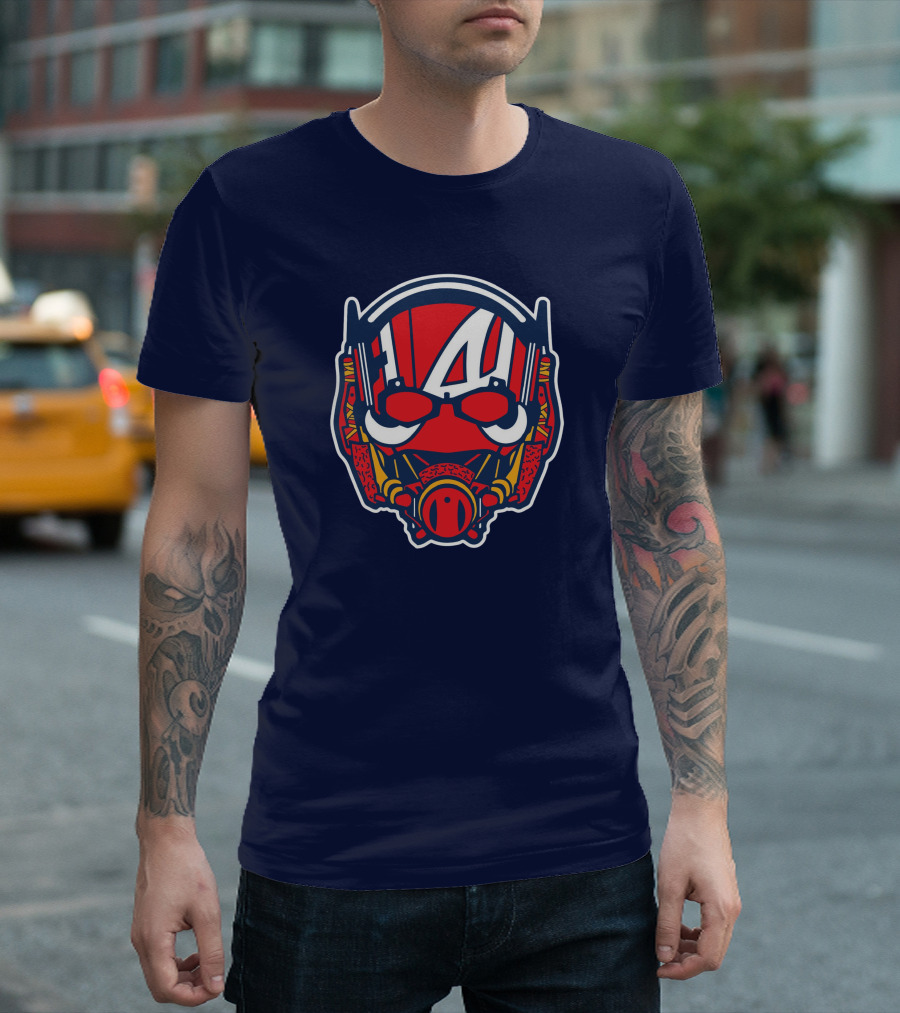Atlanta Antman Braves Mlb Mashup T-Shirt