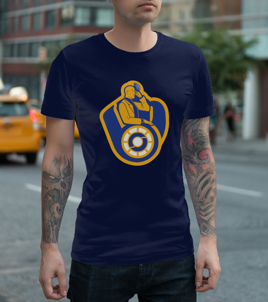 Milwaukee Professor X MLB Brewers Mashup T-Shirt