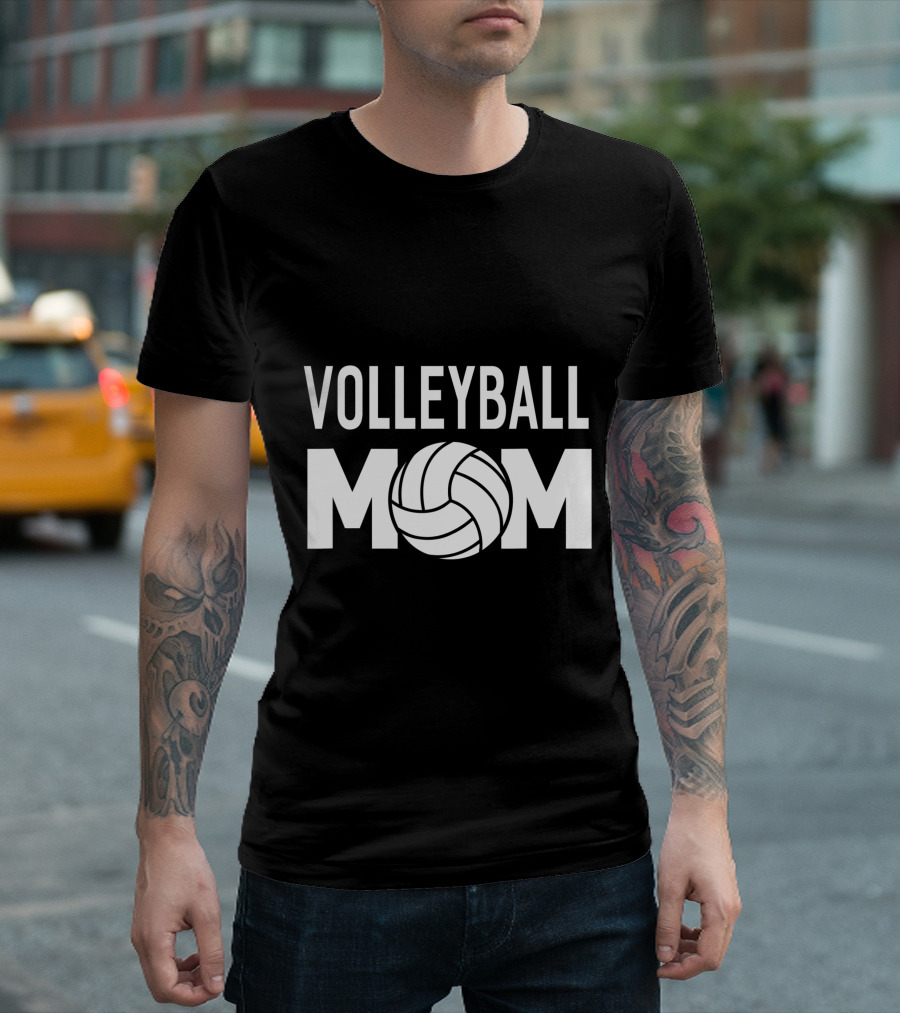 VOLLEYBALL MOM WOMEN FUNNY SPORTS T-Shirt