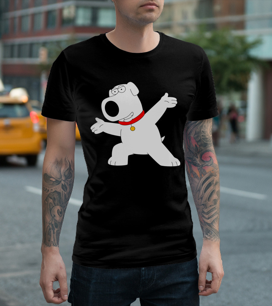 Brian Griffin Family Guy Dance Pose T-Shirt