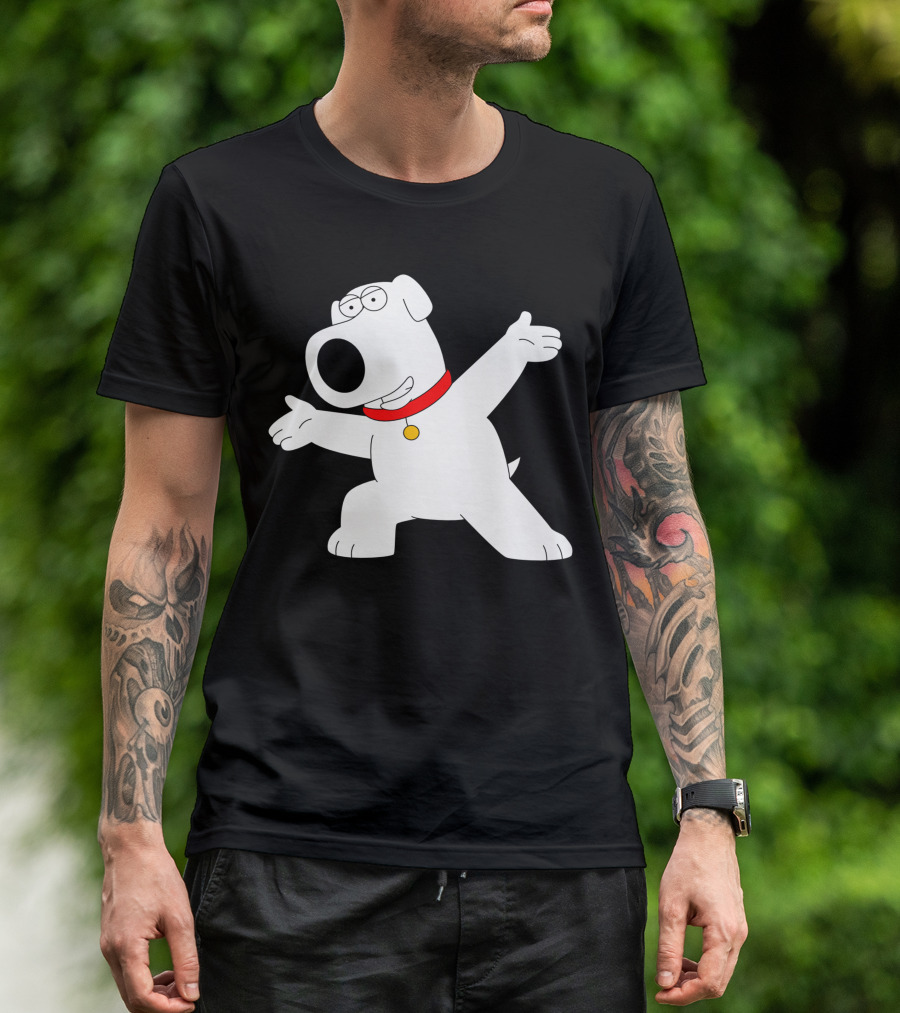 Brian Griffin Family Guy Dance Pose T-Shirt