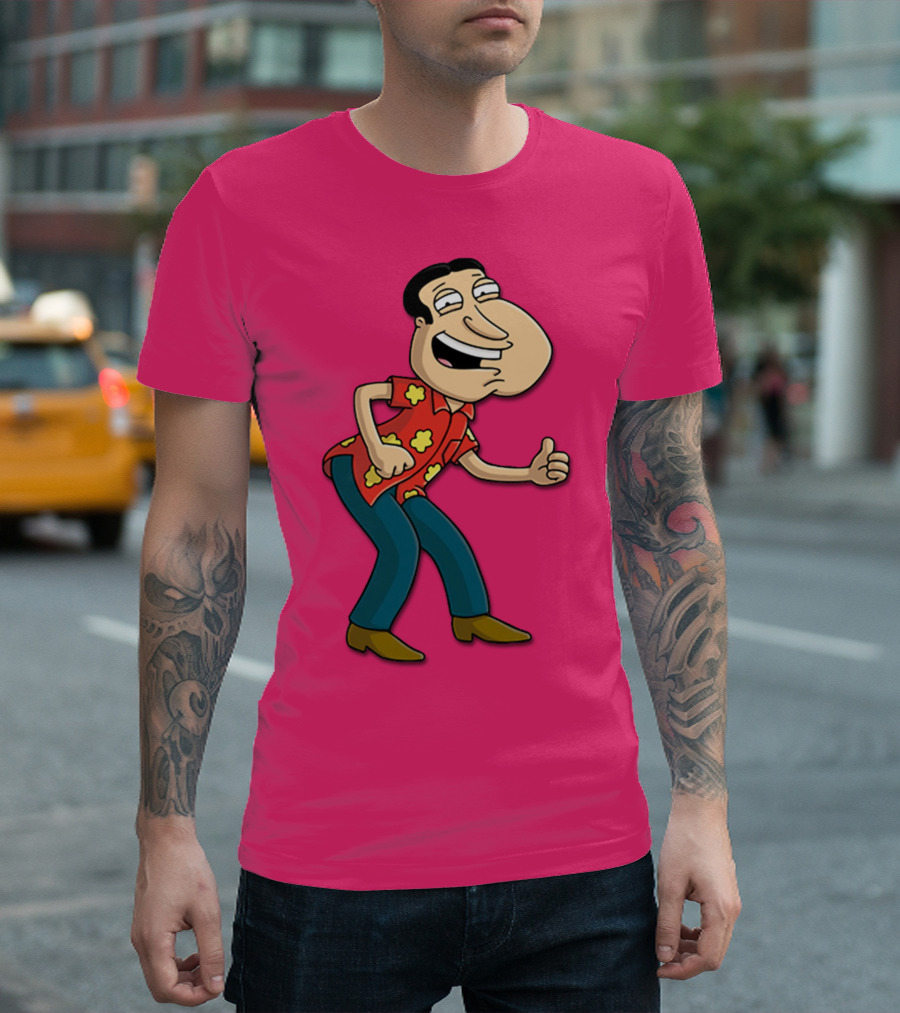 Glenn Quagmire Family Guy Thumbs Up Hawaiian Shirt Character T-Shirt