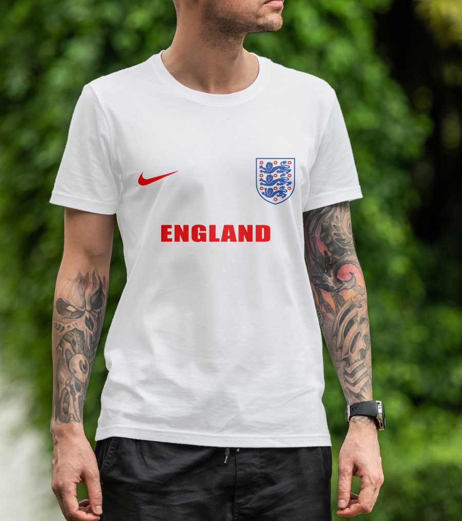 England Three Lions Crest T-Shirt