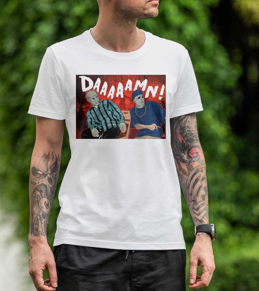 Daaaamn Horror Parody Friday Movie Scene T-Shirt
