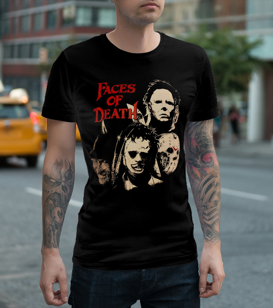 Faces of Death Michael Myers Horror Icons T-Shirt