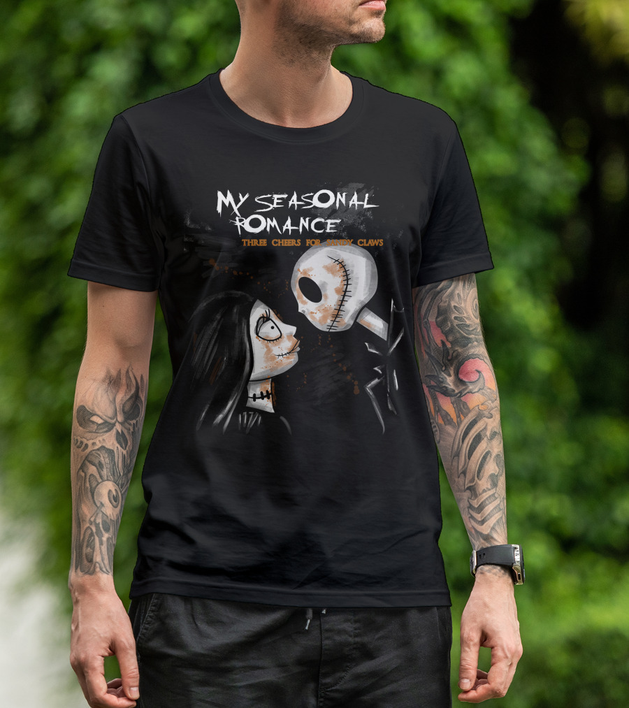 My Seasonal Romance Three Cheers For Sandy Claws T-Shirt