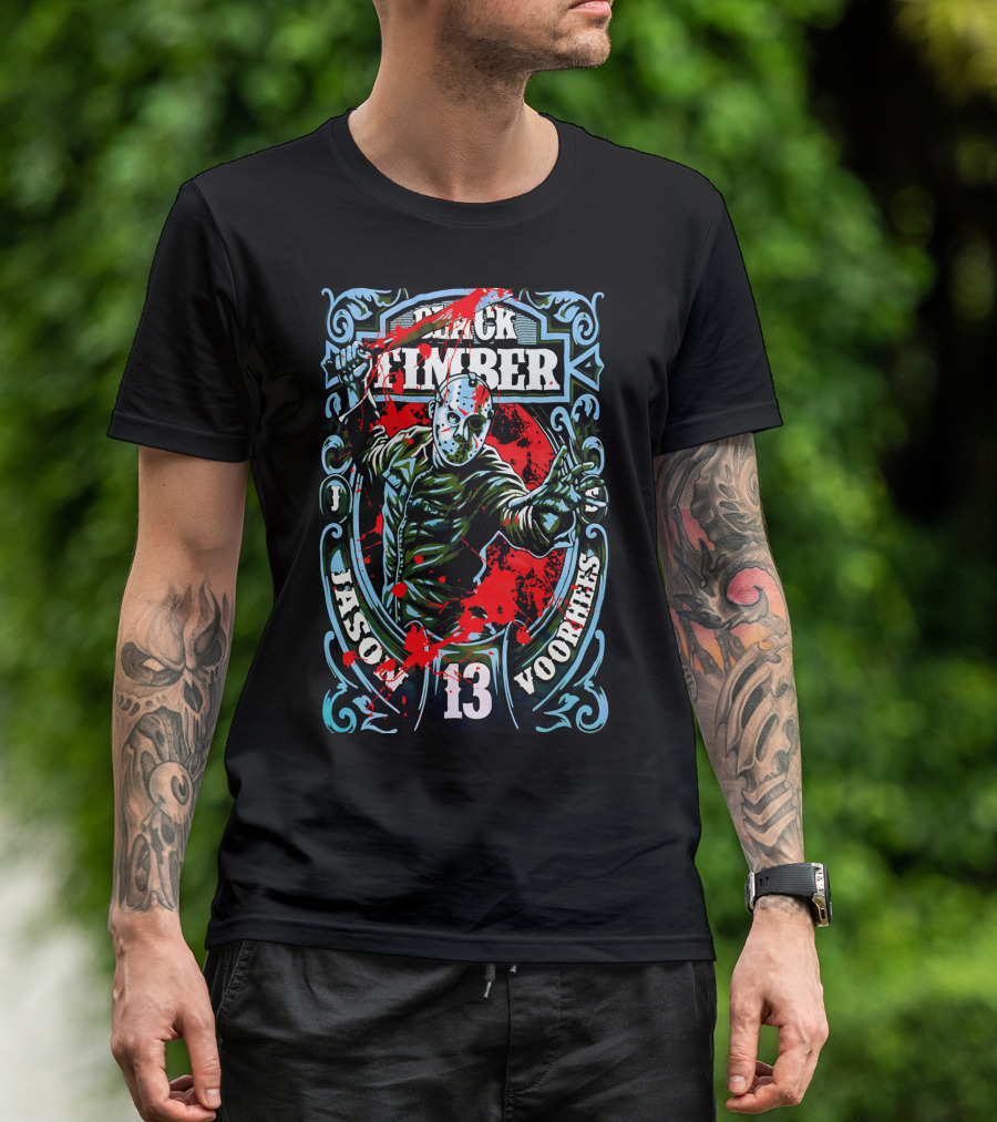 Black Timber Jason Voorhees 13 T-Shirt