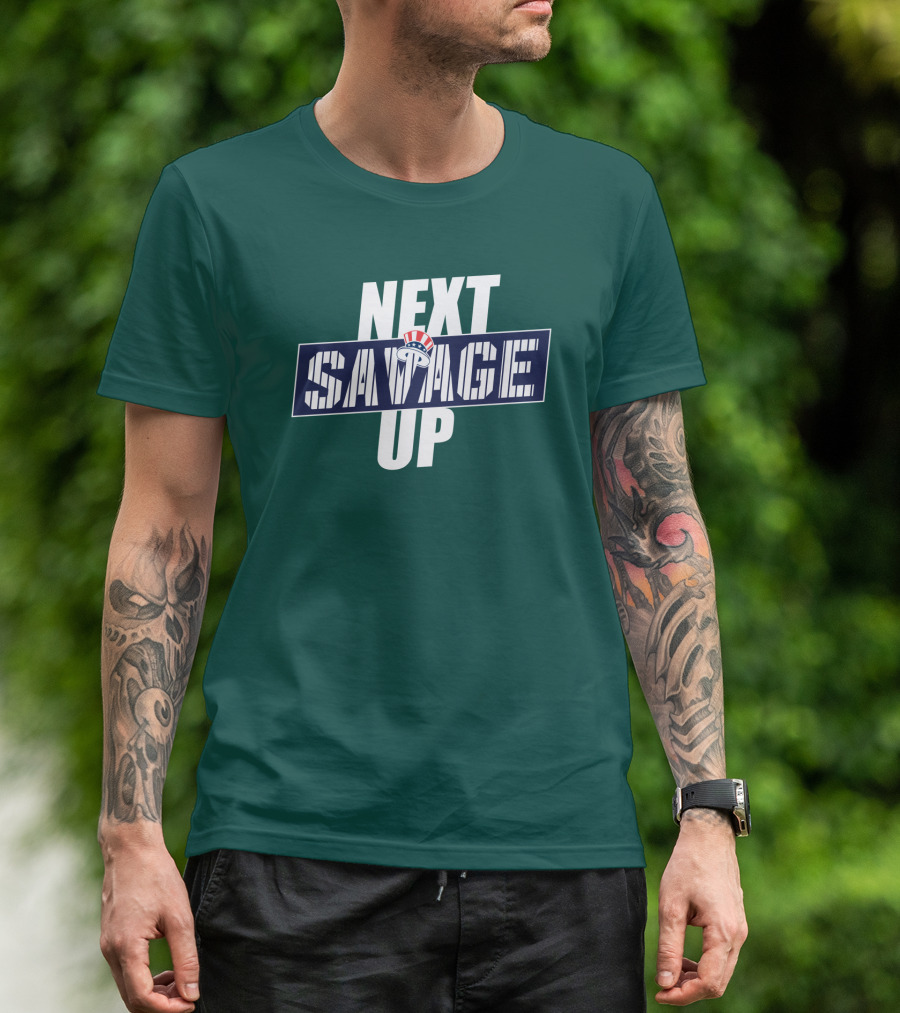 Next Savage Up Yankee Style Apparel Iconic T-Shirt