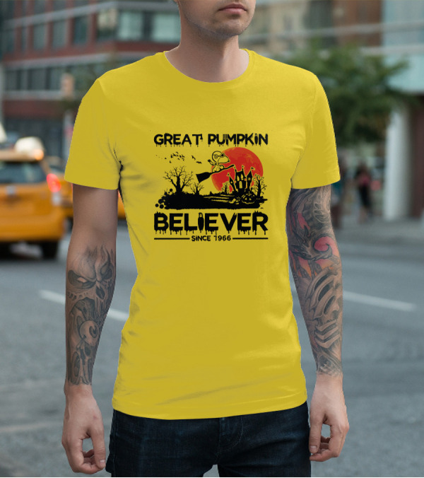 Great Pumpkin Believer Since 1966 Halloween T-Shirt