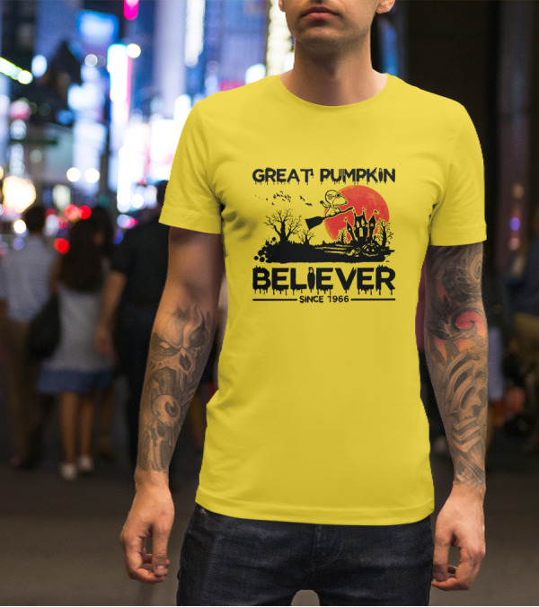 Great Pumpkin Believer Since 1966 Halloween T-Shirt