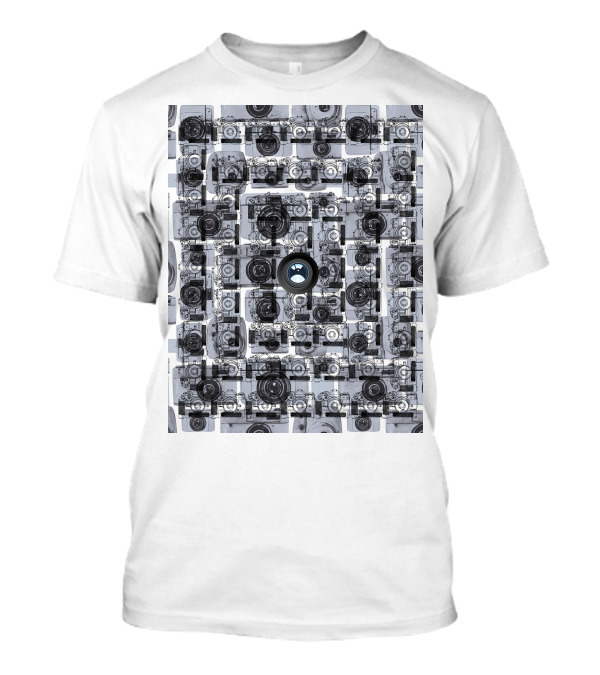 Camera Capture Memory Retro Collage T-Shirt