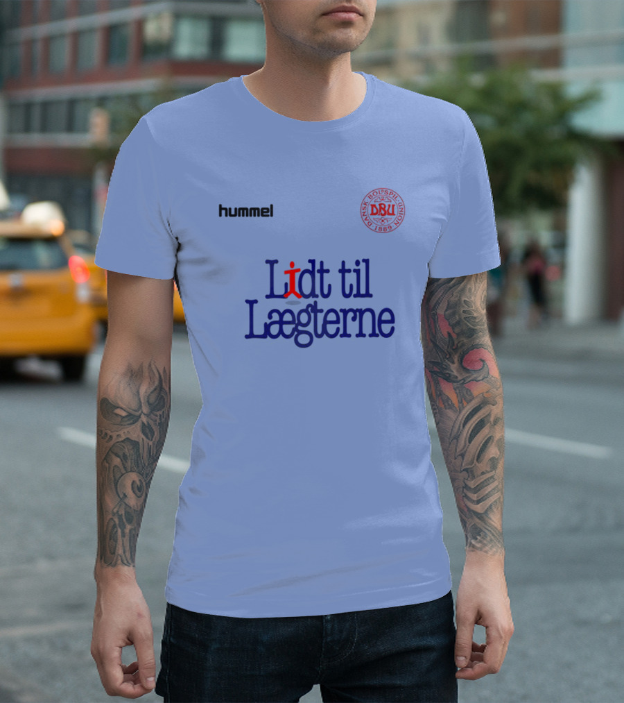 Hummel DBU Lidt Til Lægterne Danish Football Union 1889 T-Shirt