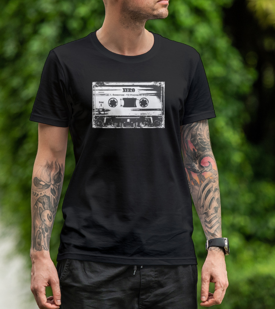 Linkin Park Xero Cassette Rhinestone Reading My Eyes T-Shirt
