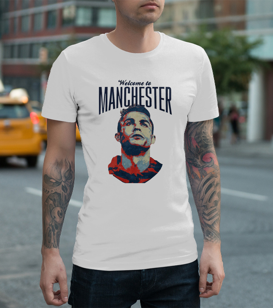 Welcome To Manchester Ronaldo T-Shirt