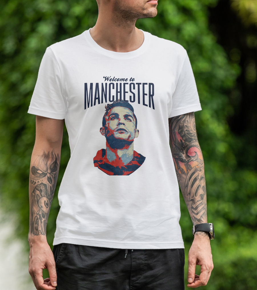 Welcome To Manchester Ronaldo T-Shirt