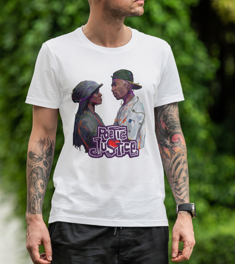 Poetic Justice Tupac MLB T-Shirt