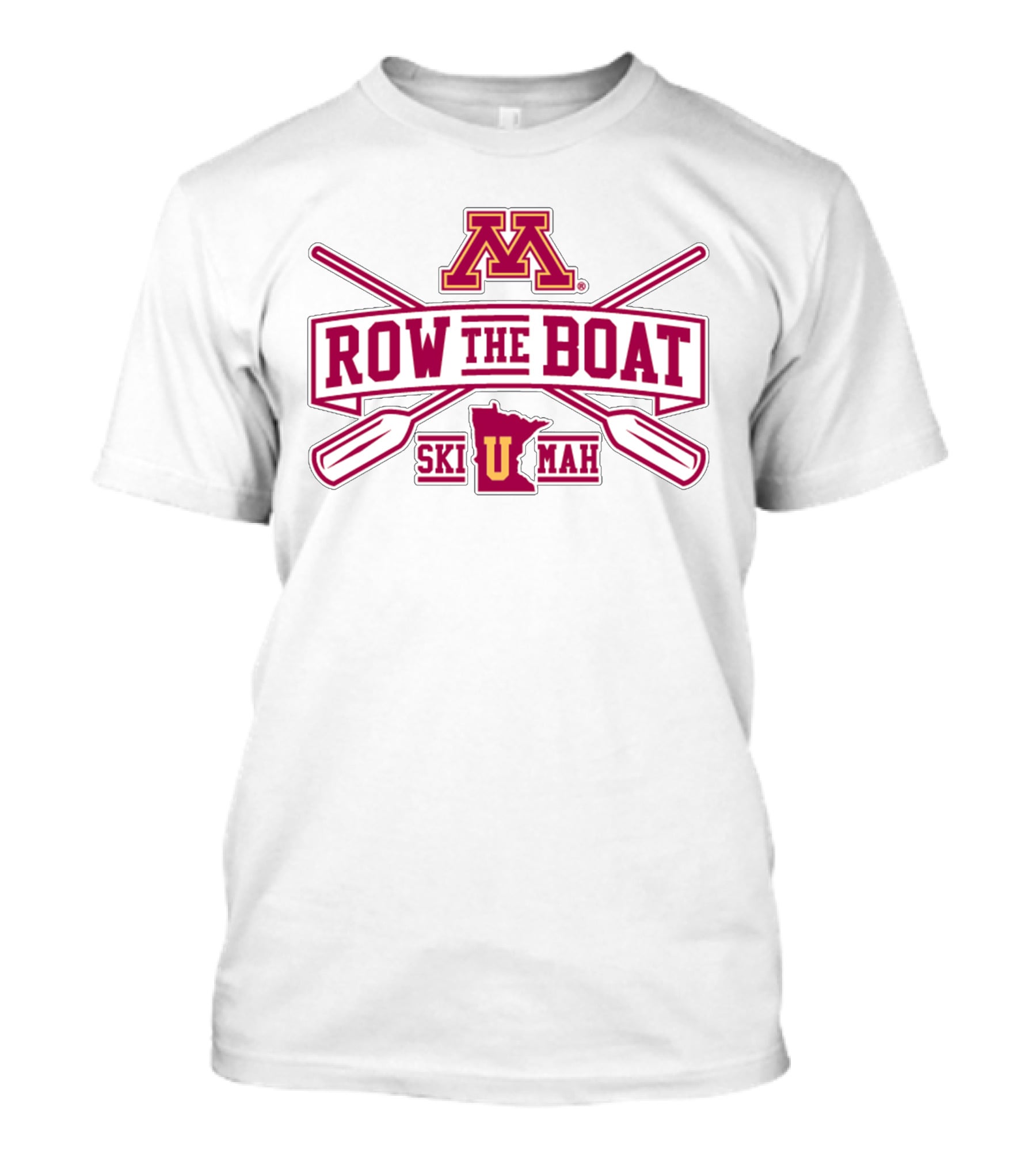 University Of Minnesota Row The Boat Ski-U-Mah T-Shirt