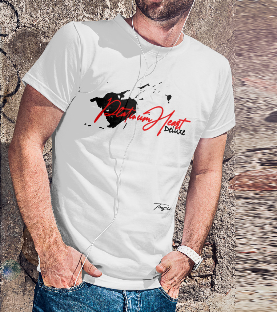 Toosii Platinum Heart Deluxe Merch T-Shirt