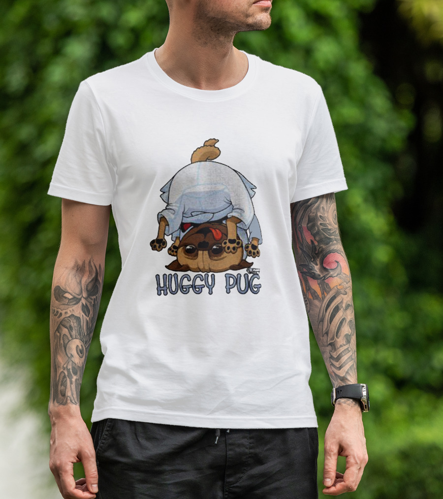 Huggy Pug T-Shirt