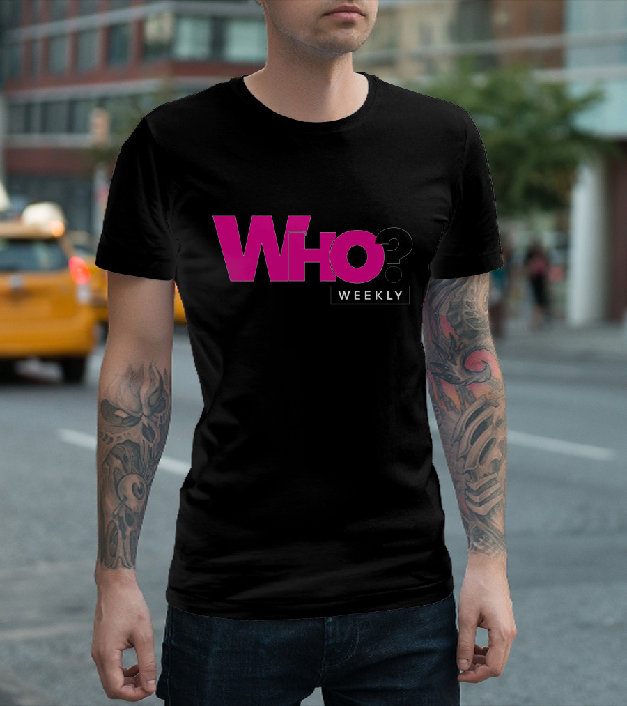 Who? Weekly Logo Merchandise T-Shirt