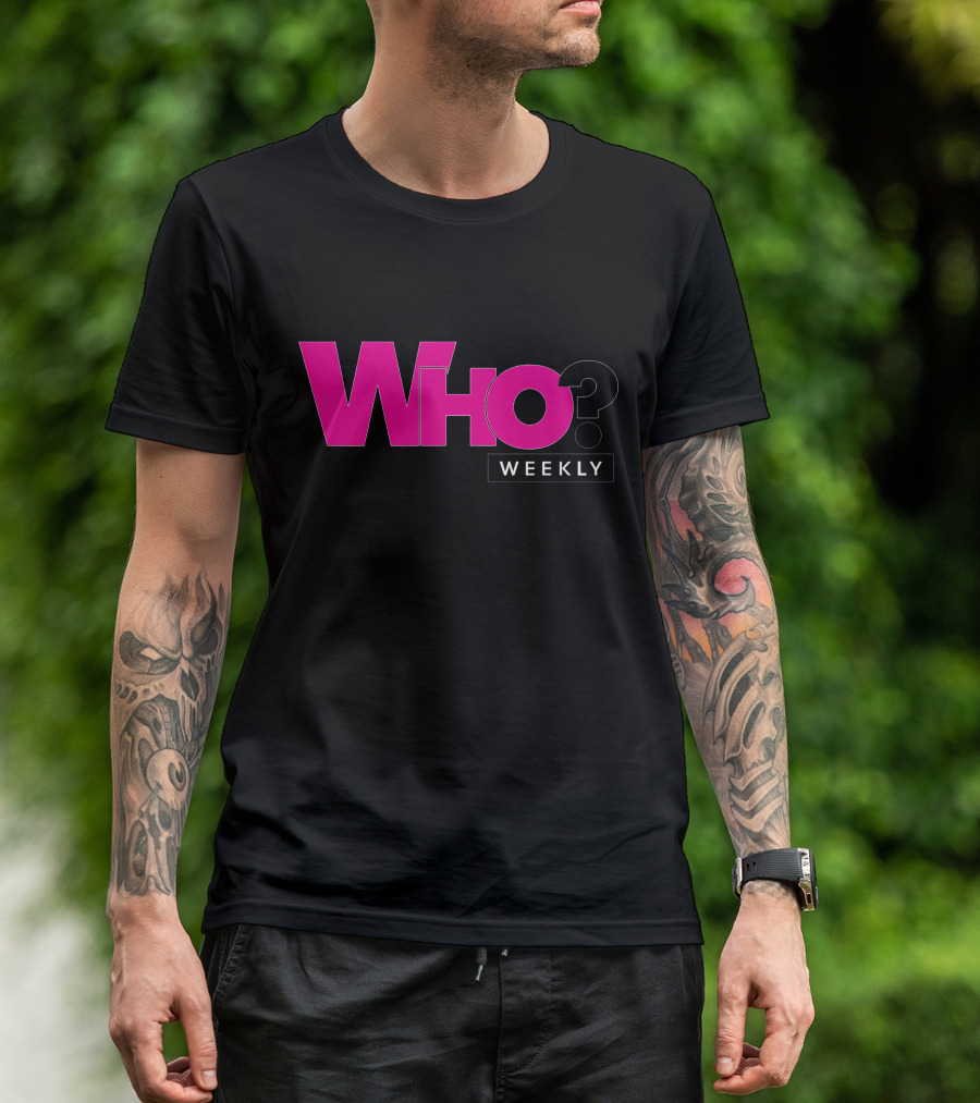 Who? Weekly Logo Merchandise T-Shirt