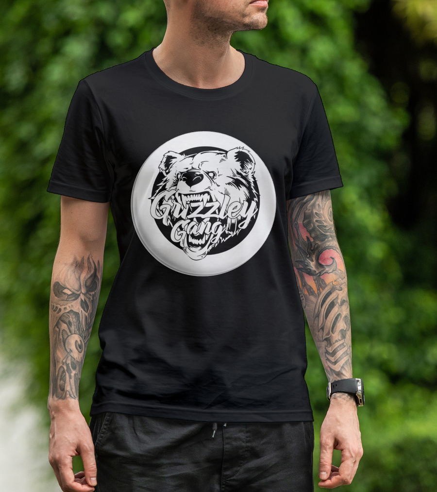 Grizzley Gang Bear Tee Grizzley Merch T-Shirt