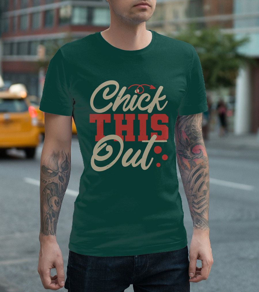 Chick This Out Arrow and Dots T-Shirt
