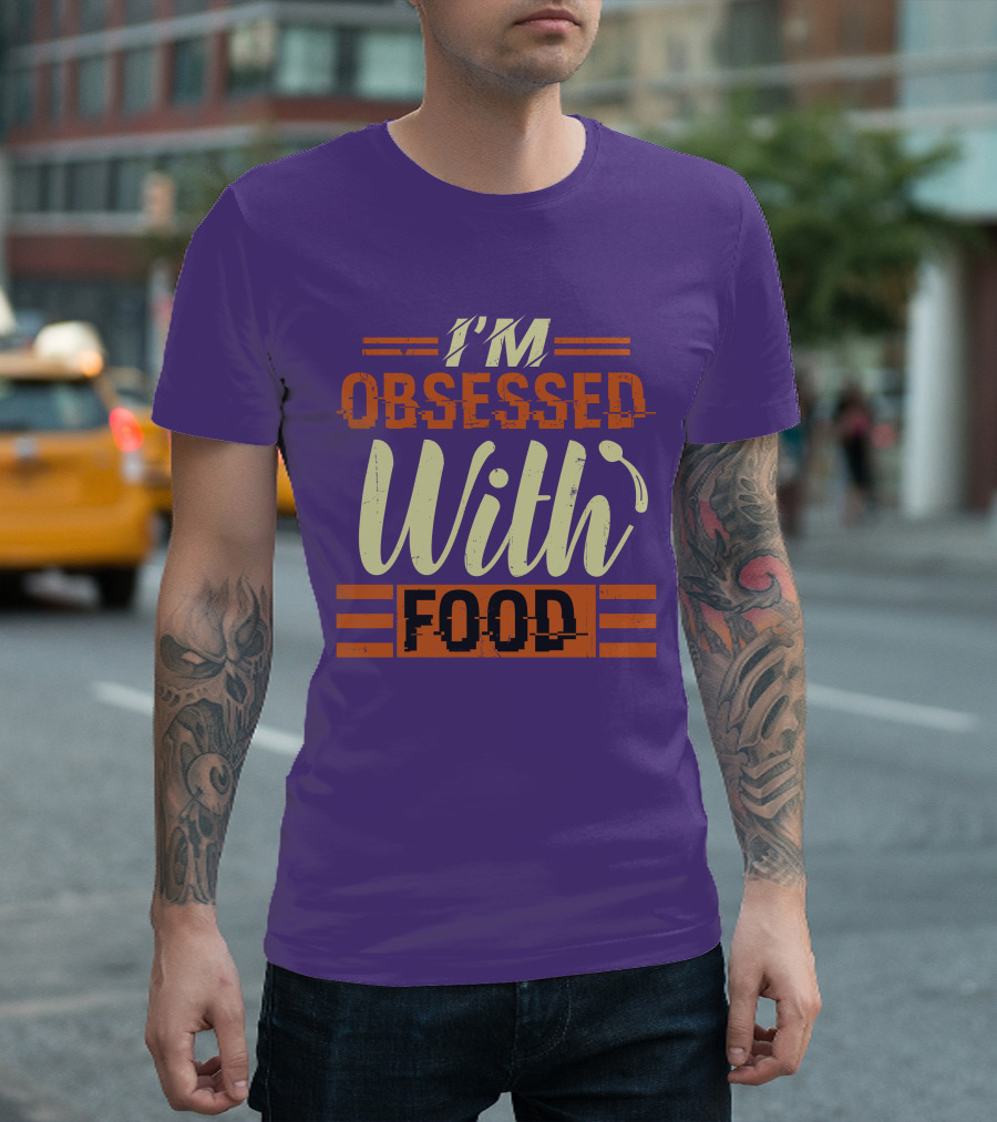 I’m Obsessed With Food Orange T-Shirt