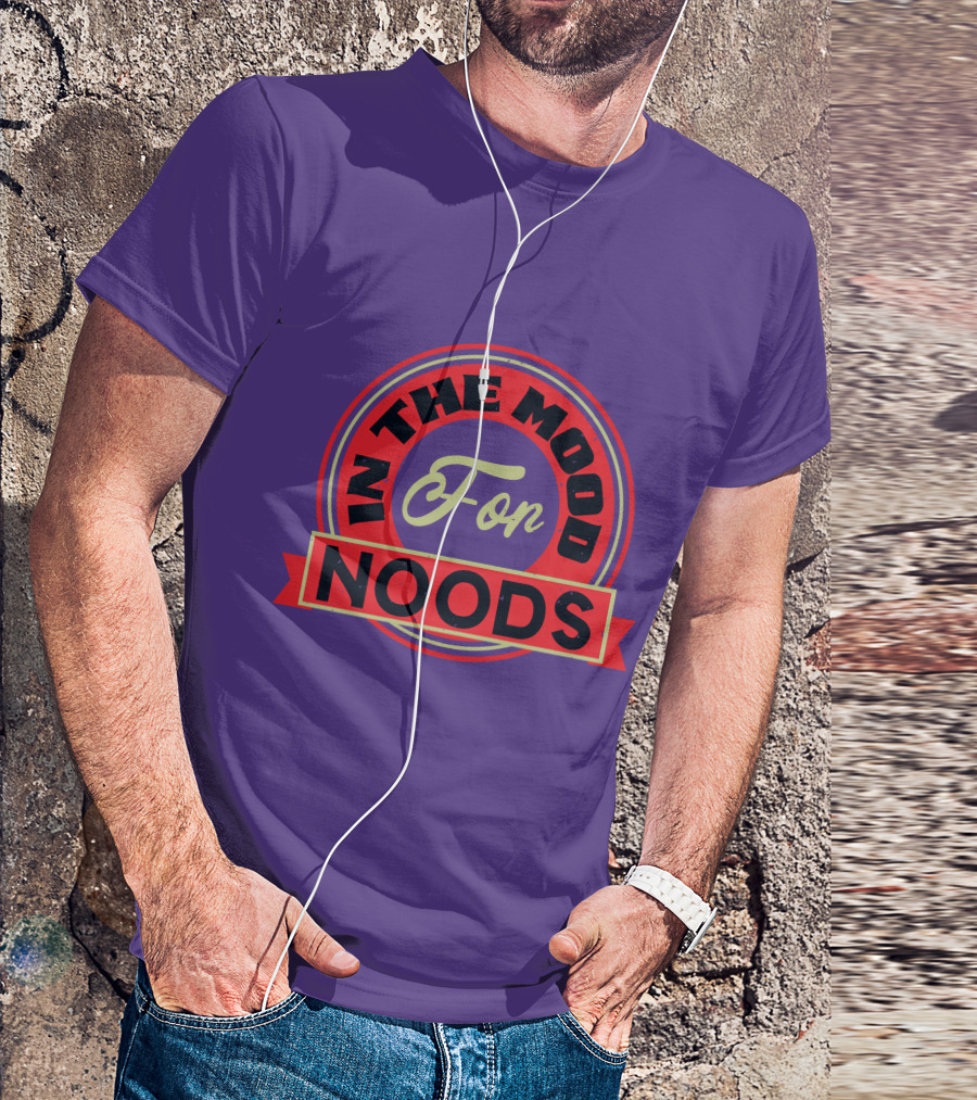 In The Mood For Noods Circle Emblem T-Shirt