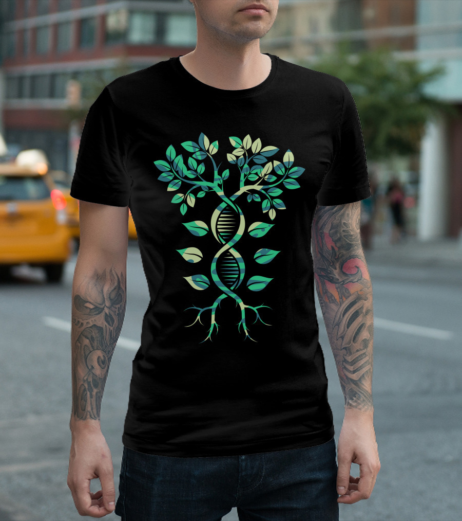 DNA Tree Of Life Genetics Biologist T-Shirt