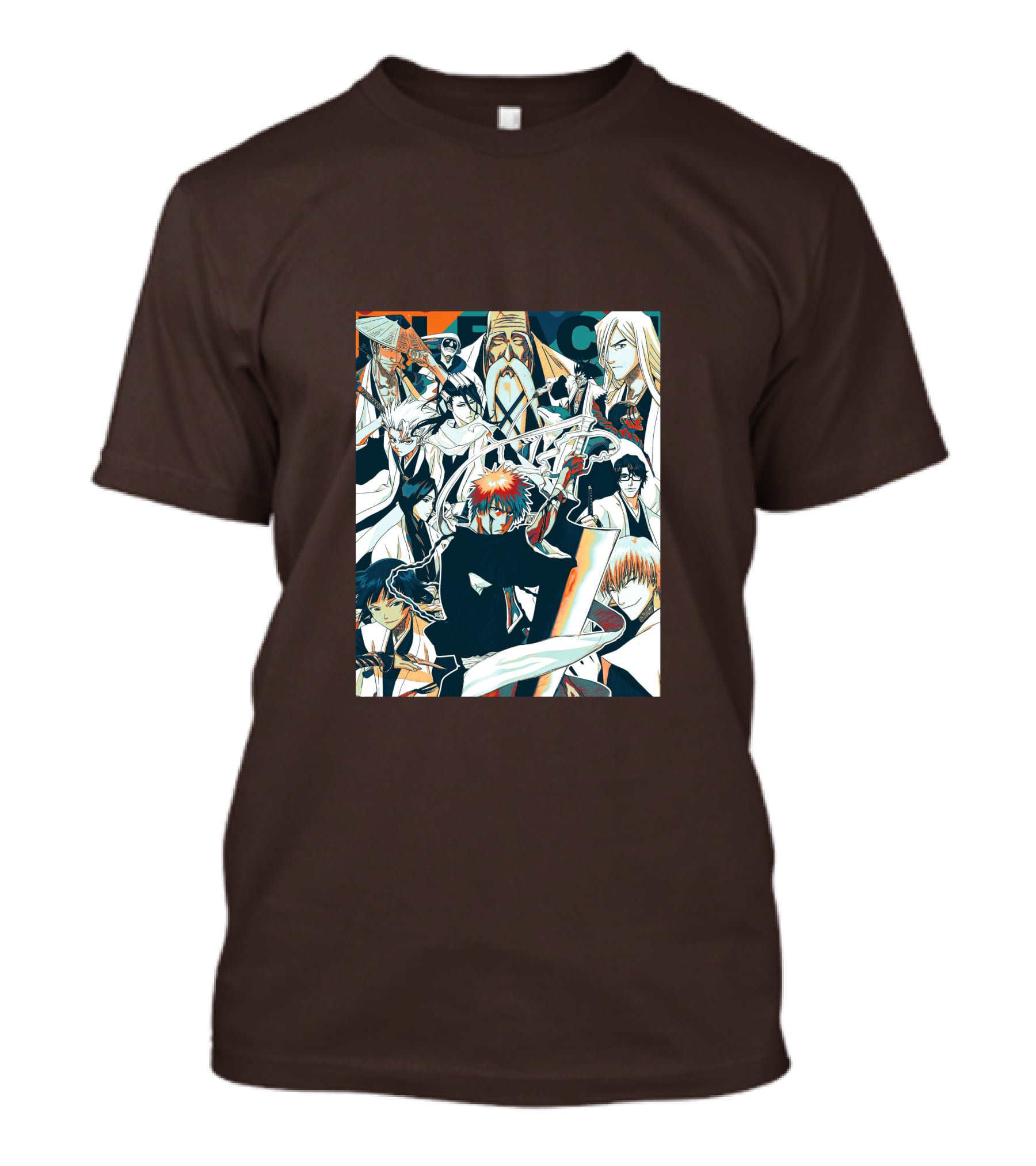 BLEACH Character Collage Manga Art POP T-Shirt
