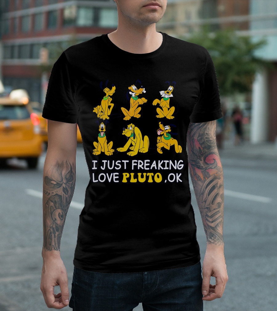 I Just Freaking Love Pluto Ok T-Shirt