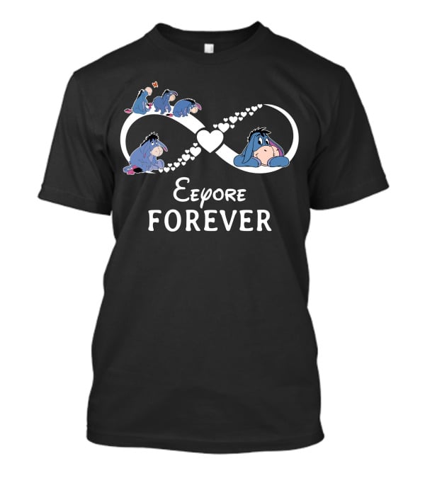 Eeyore Infinity Heart Eeyore Forever T-Shirt