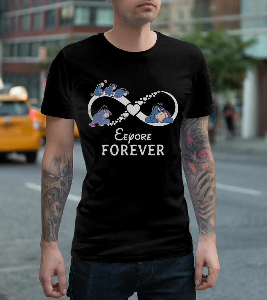 Eeyore Infinity Heart Eeyore Forever T-Shirt