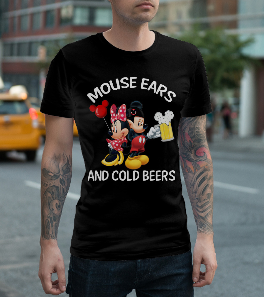 Mouse Ears and Cold Beers T-Shirt